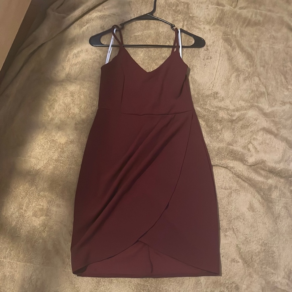 LULUS brand new WITH TAGS maroon mini dress